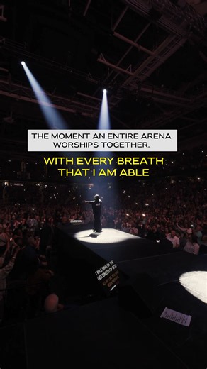 The Moment An Entire Arena Worships Together | Come Worship! Tour