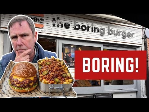 The UK'S MOST BORING BURGER! TWO HOUR WAIT!?