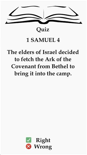 The Ark's True Path: Shiloh, Not Bethel! 🤔 (1 Samuel 4)