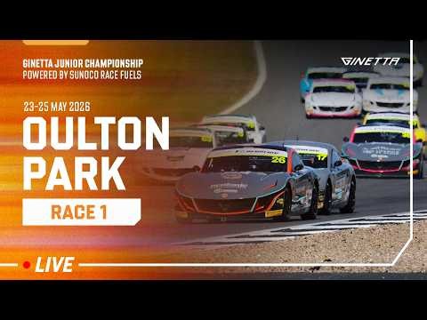 LIVE | Race 1 | Oulton Park | Ginetta Junior Championship powered by Sunoco Race Fuels