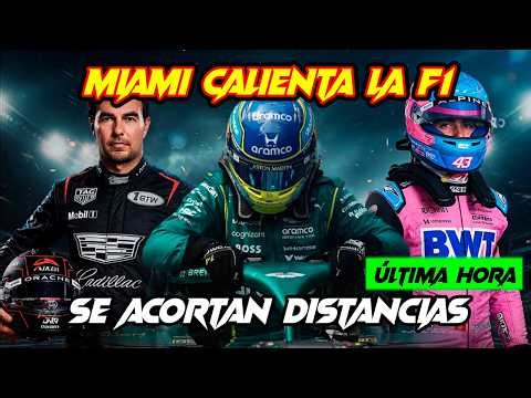 EL GP F1 MIAMI SE POSTULA A ACERCAR MUCHO A ESCUDERÍAS REZAGADAS TANTO POR ARRIBA COMO POR ABAJO