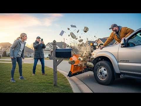 HOA Plow Driver Laughed After Destroying My Mailbox, Stopped Laughing When Judge Made Him Pay