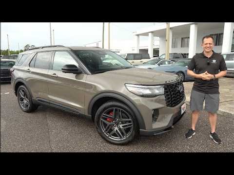 The 2026 Ford Explorer ST is a BETTER performance SUV than an Acura MDX Type S