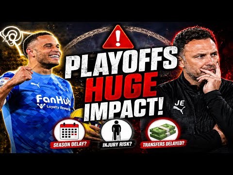 Derby County’s Playoff Push Could BACKFIRE… Here’s Why 😳