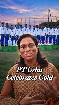 PT Usha Celebrates India’s 19th Gold Medal At Asian Games