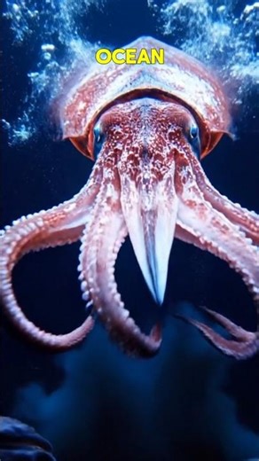 “What If a Giant Squid Rises From the Deep Ocean? 😳🌊 (Terrifying Sea Monster) | Viral Science”