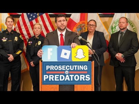 AG Uthmeier, Sarasota County sheriff discuss dangers of child predators on social media