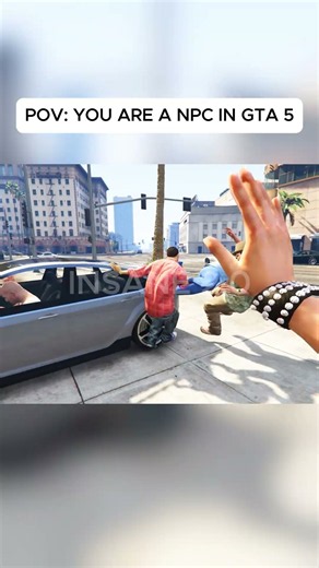 POV YOU ARE A NPC IN GTA 5 #86