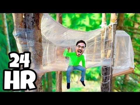 24 Hours In Jungle Challenge Will I Survive