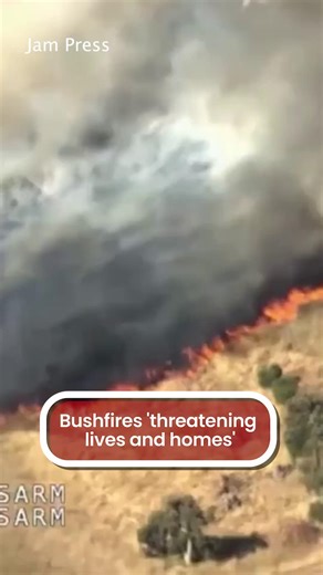 Multiple bushfires rages across Perth suburbs, posing serious threats to both lives and homes | The Mirror