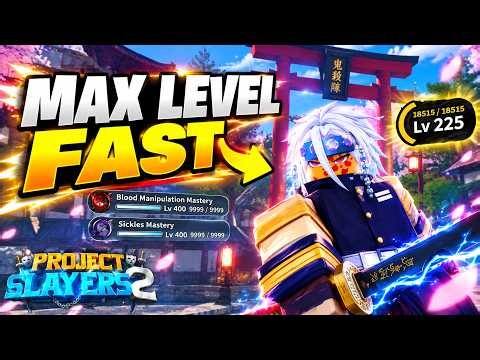 How To GET MAX LEVEL FAST In Slayers 2! (BEST METHOD) Roblox