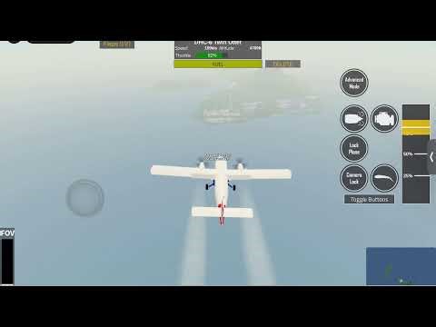 Flying Aircraft in Roblox