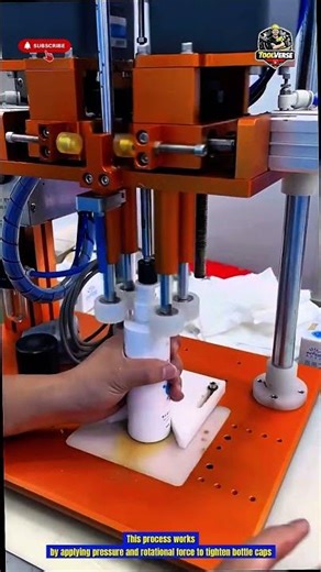 Automatic Bottle Capping Machine High-Precision Cap Tightening Tool for Packaging Production