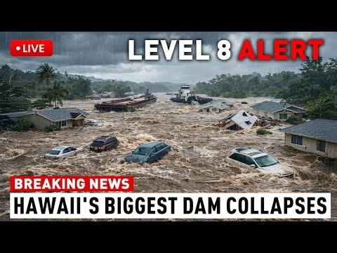 1 MINUTE AGO: Wahiawa Dam Collapses — Hawaii Is Sinking Faster Than Ever