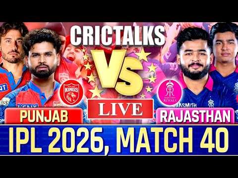 🔴 Live: PBKS vs RR, Live Commentary | IPL 2026 | Cricket Live Match Score , 1st Innings