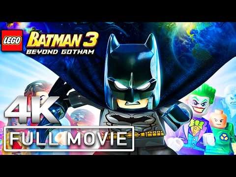 LEGO BATMAN 3 All Cutscenes (Full Game Movie) 4K 60FPS Ultra HD