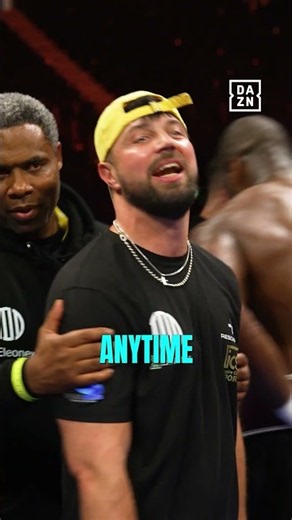 Team Dubois were fired up for a fight with Filip Hrgović 😤 Fight Night Raw: Dubois vs Wardley 2