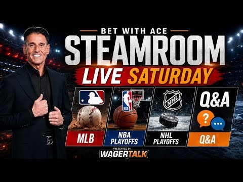 MLB Picks, NBA Playoffs & NHL Playoffs Predictions LIVE | Bet With Ace