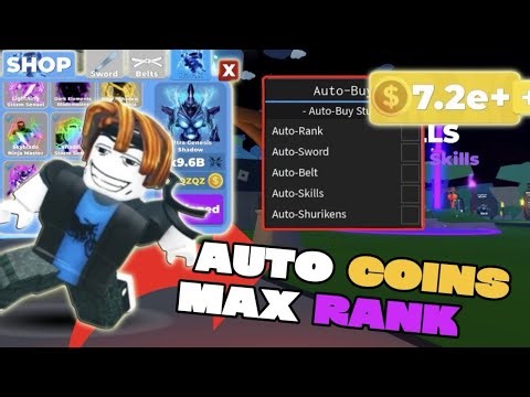 ⚡️ Ninja Legends Script - Inf Coins, Max Rank 🔥🥶