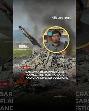 Sarawak helicopter crash: Flames, firefighting gaps and unanswered questions