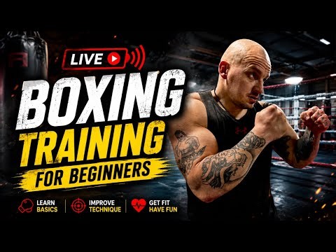 Boxing training for Beginners.