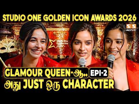 Blast மாதிரி ஒரு Action Film-ல நடிக்கனும்🔥 Bigg Boss Divya Ganesan | Studio One Golden Icon awards