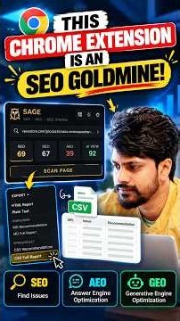 This Free Chrome Extension Audits Website SEO, AEO & GEO in One Click!