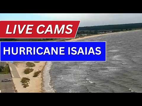 🔴 LIVE CAMS: Hurricane Isaias headed toward the Gulf Coast