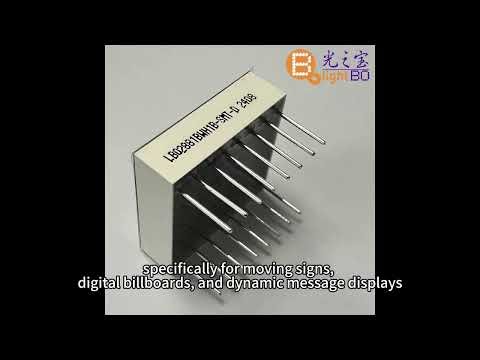 8×8 Dot Matrix LED Display (20.2×20.2mm) for Moving Signs