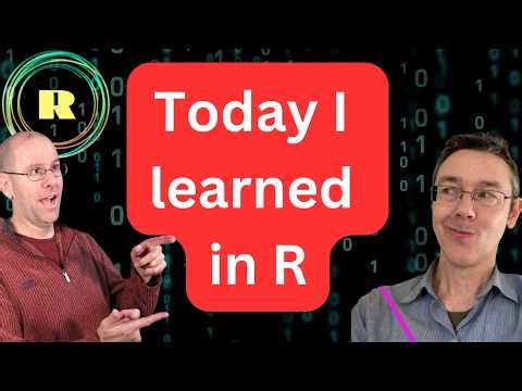 Today I Learned in R