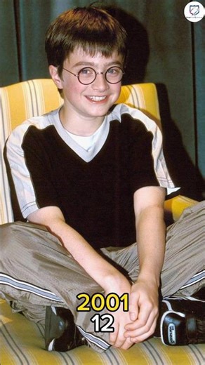 Harry Potter: 25 Years of Magic (2001–2026) Then & Now. #harrypotter