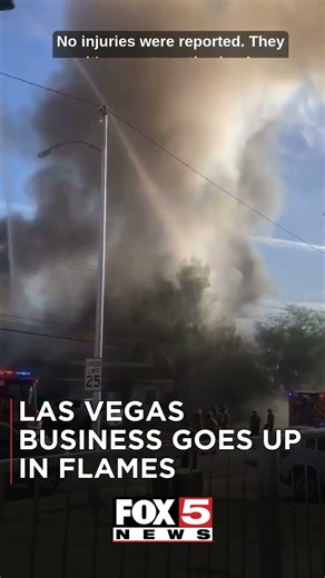 No injuries reported following morning fire near I-15, Lake Mead