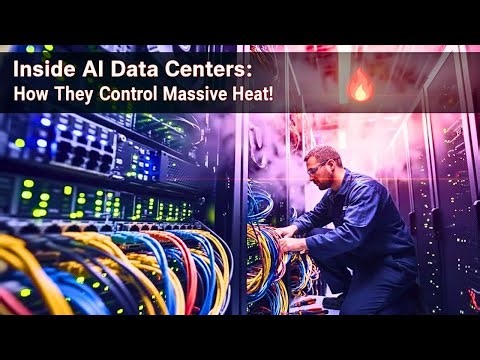 Inside AI Data Centers: How They Control Massive Heat! 🔥