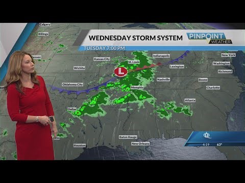 Cool, wet weather pattern continues with more rain and storm chances Wednesday
