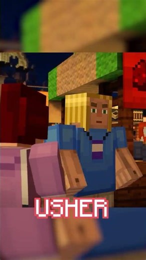 Usher in Minecraft Story Mode??? - Minecraft Story Mode #minecraftstorymode