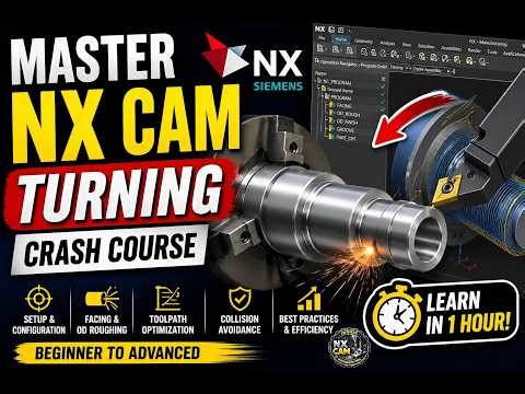 Master NX CAM Turning with this crash course!