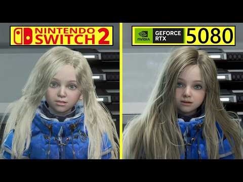 Pragmata Nintendo Switch 2 vs PC RTX 5080 Path Tracing Graphics Comparison