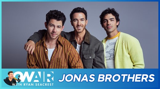 The Jonas Brothers take us behind brand new podcast "Hey Jonas!"