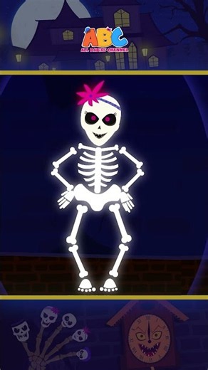 Skeleton Finger Family Where Are You?💀 #shorts #halloween #fingerfamily