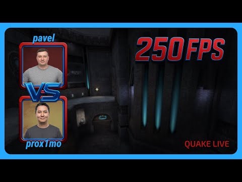 prox1mo vs PAVEL | 250FPS Quake Season 4 | EN | Quake Live