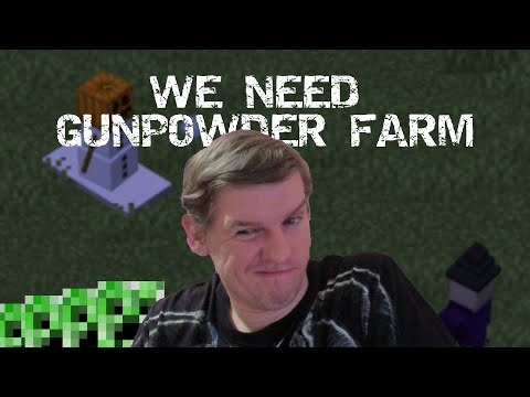 We are nearly out of gunpowder! Time to take action... How to make a Creeper farm? #Java Edition
