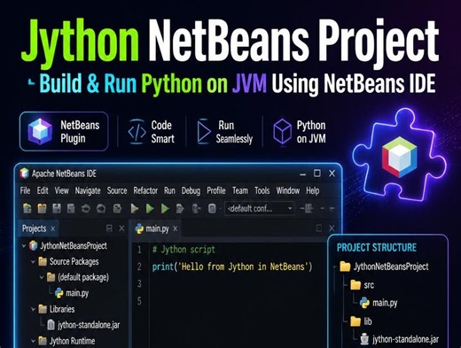 Jython NetBeans Plugin Tutorial – Create and Run Jython Projects in NetBeans IDE