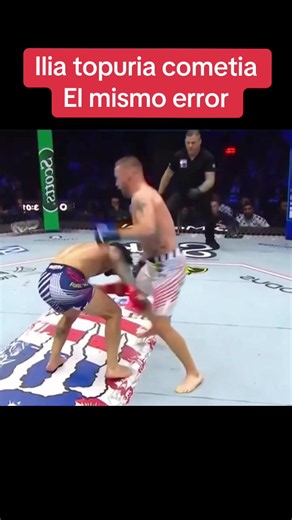 Ilia topuroa va justin gaethje #iliatopuria #justingaethje #mma #ufc #knockout