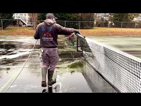 HOA Fall Cleaning in Prince William County VA Tennis Courts, Pool Decks, Clubhouses Ready for Winter