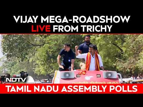 Vijay Speech LIVE | Thalapathy LIVE | Vijay's Mega-Rally LIVE From Trichy | Vijay To File Nomination