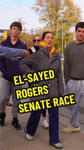 El-Sayed or Rogers for Michigan Senator? Street Interviews on Voter Choice