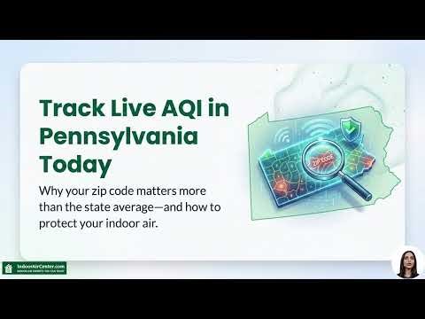 Track Live AQI Map in Pennsylvania Today – Air Quality Now