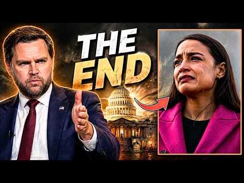 AOC vs JD Vance Live Showdown — His Words Left the Entire Senate Speechless