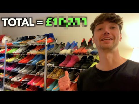 Selling my entire football boot collection