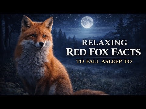 I am a RED FOX | The Most Relaxing Red Fox Facts | Slow, Gentle Night Documentary